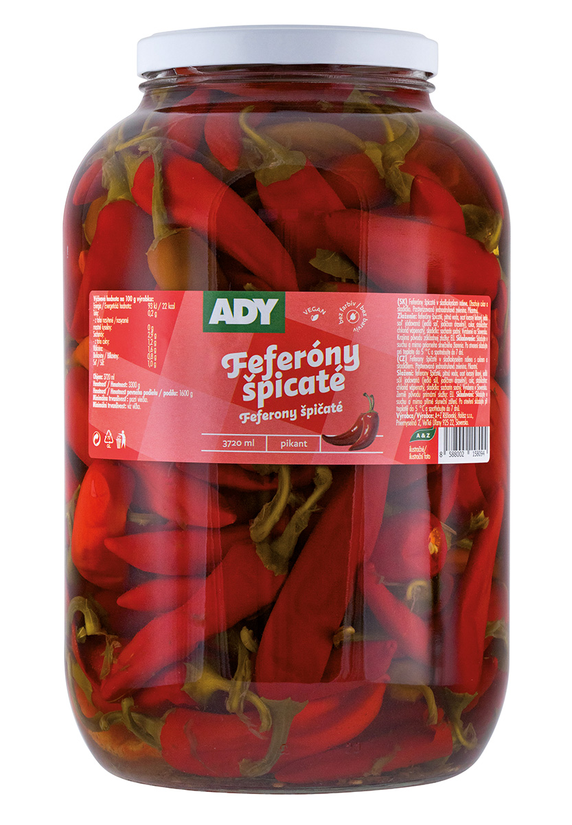 ADY Feferony špičaté 3,3 kg