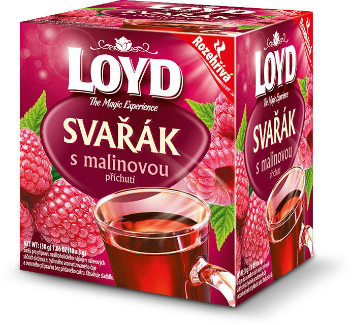 Loyd Tea Svařák čajový malinový 4x30g
