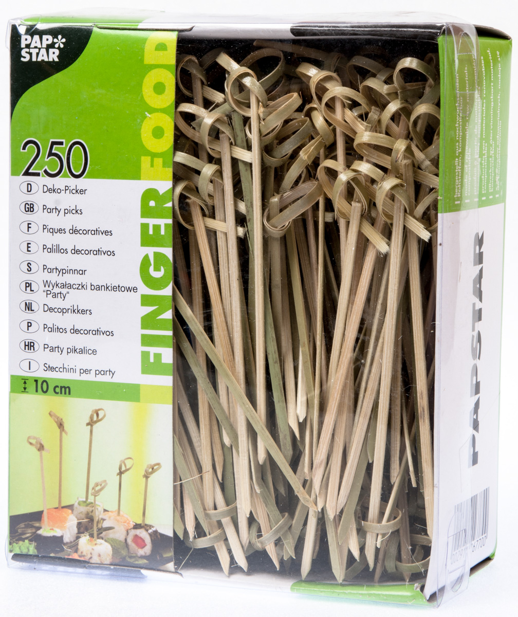FINGERFOOD Napichovátko Uzel bambusové 10 cm 250 ks