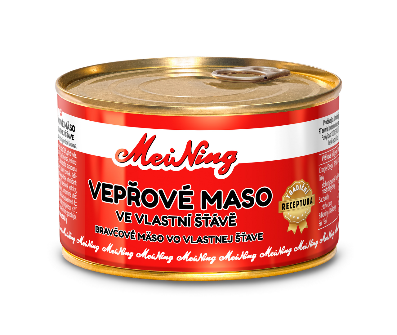 Mei Ning Vepřové maso ve vlastní šťávě 4 x 400 g