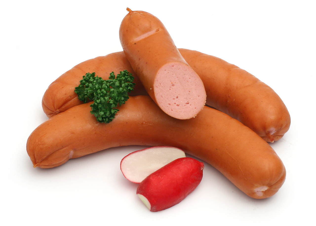 Párky libové zauzené chlaz. váž. cca 1 kg