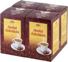 Horká čokoláda instantní kakaový nápoj 4 x 250 g
