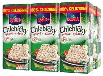 Racio Chlebíčky rýžové 6 x 130 g