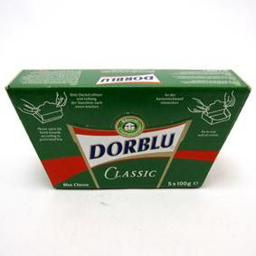 Dorblu sýr plísňový chlaz. porce 5 x 100 g