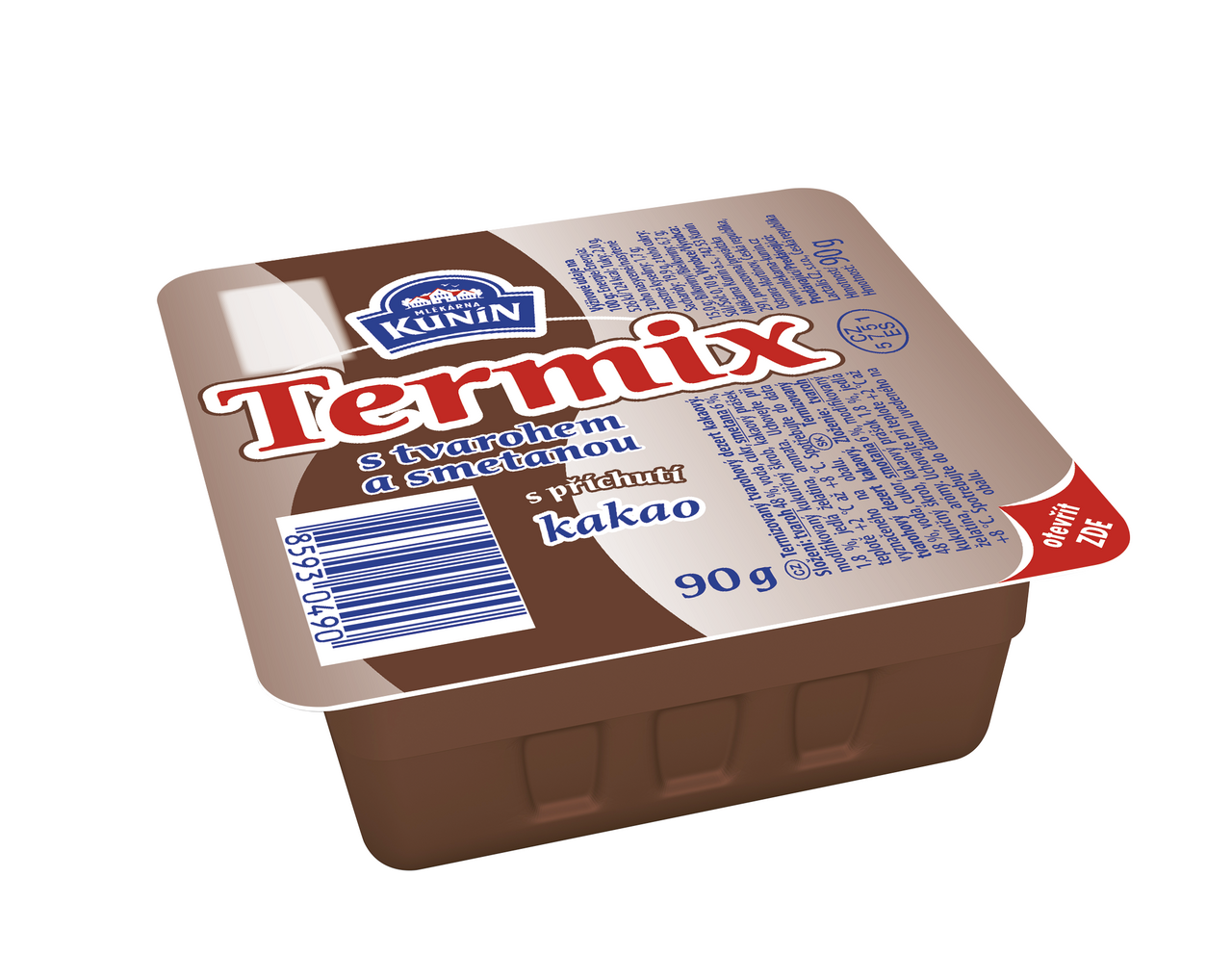 MLÉKÁRNA KUNÍN Termix kakao chlaz. 24 x 90 g