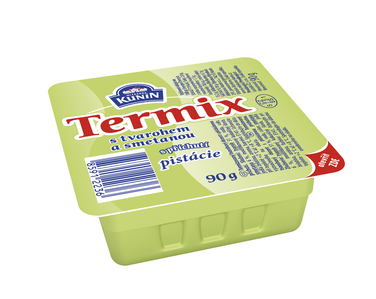 MLÉKÁRNA KUNÍN Termix pistácie chlaz. 24 x 90 g