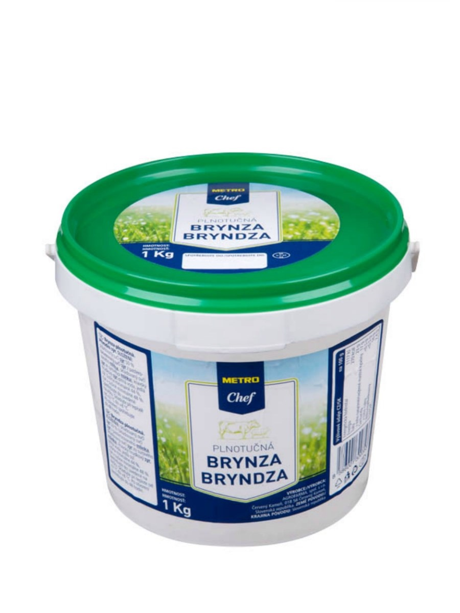 METRO Chef Brynza plnotučná sýr chlaz. 1 kg