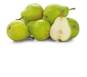 Hrušky zelené Williams 60+ SK čerstvé 4 ks