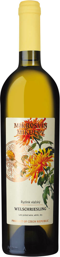 MIKROSVÍN Mikulov Flower Line Ryzlink vlašský 6 x 750 ml