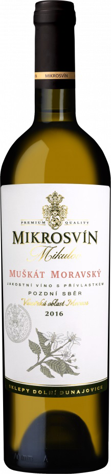 MIKROSVÍN Mikulov Flower Line Muškát moravský 6 x 750 ml