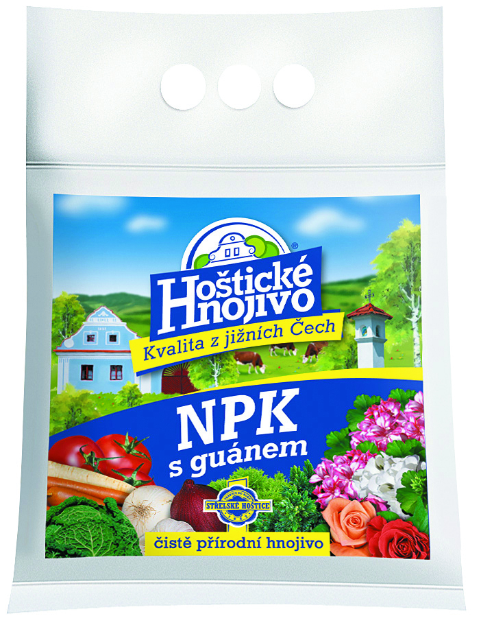 NOHEL-GARDEN Hoštické hnojivo NPK s guánem 2,5 kg 1 ks