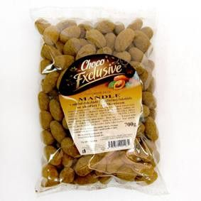 POEX Mandle v mléčné čokoládě se skořicí 700 g