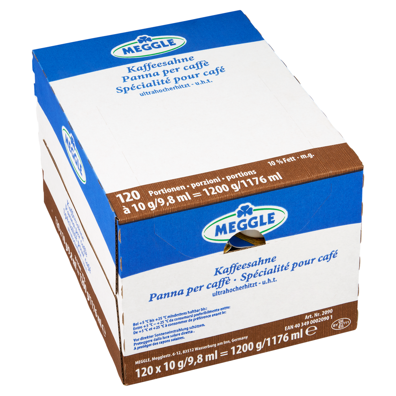 MEGGLE Smetana do kávy chlaz. 120 x 10 g