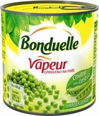 Bonduelle Hrášek Vapeur 12 x 160 g