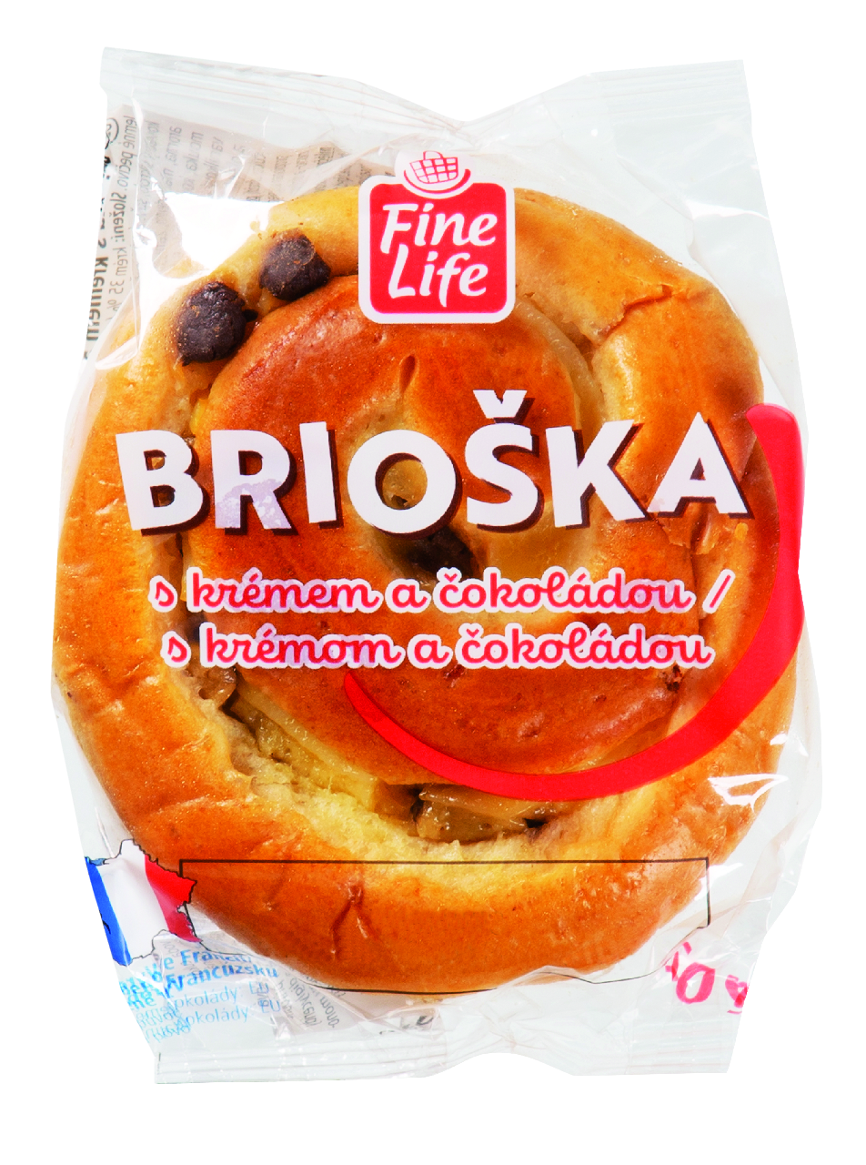 Fine Life Briošky krém a čokoláda 50 g