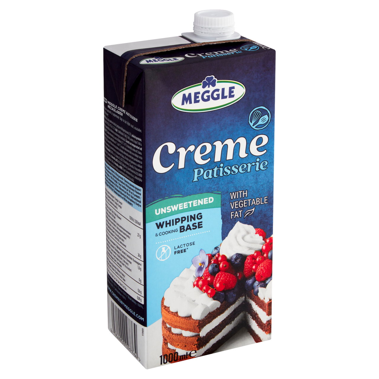 MEGGLE Creme Patisserie neslazená 25 % rostl. chlaz. 1 l