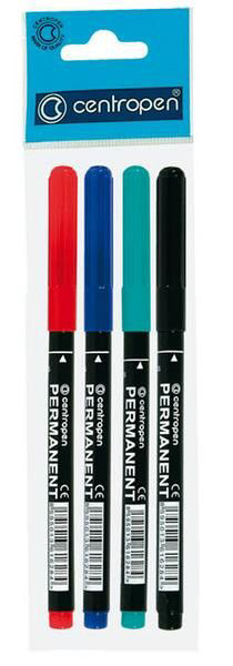 centropen Popisovač 2536 sada 4 ks