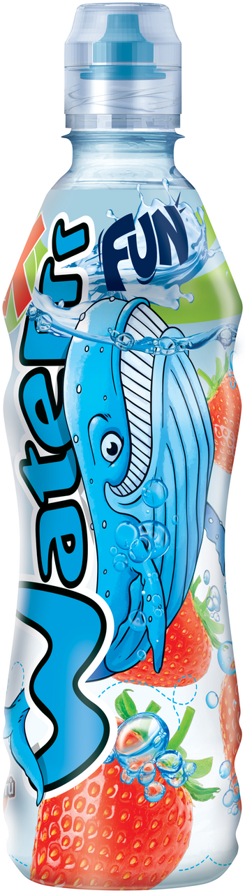 KUBÍK Waterrr jahoda 12 x 500 ml