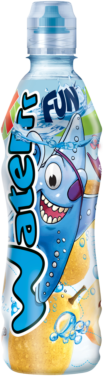 KUBÍK Waterrr hruška 12 x 500 ml PET