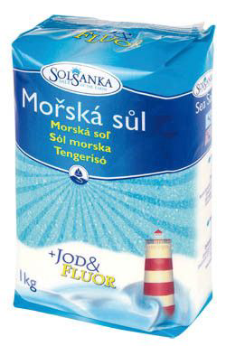 Solsanka mořská sůl s jódem 1 kg