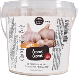ČESKÉ HOUBY Pasta česneková chlaz. 600 g