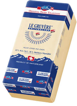 Gruyer sýr tvrdý A.O.C. chlaz. váž. cca 2,7 kg