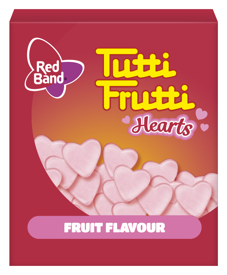 Tutti Frutti srdce bonbóny 48 x 15 g