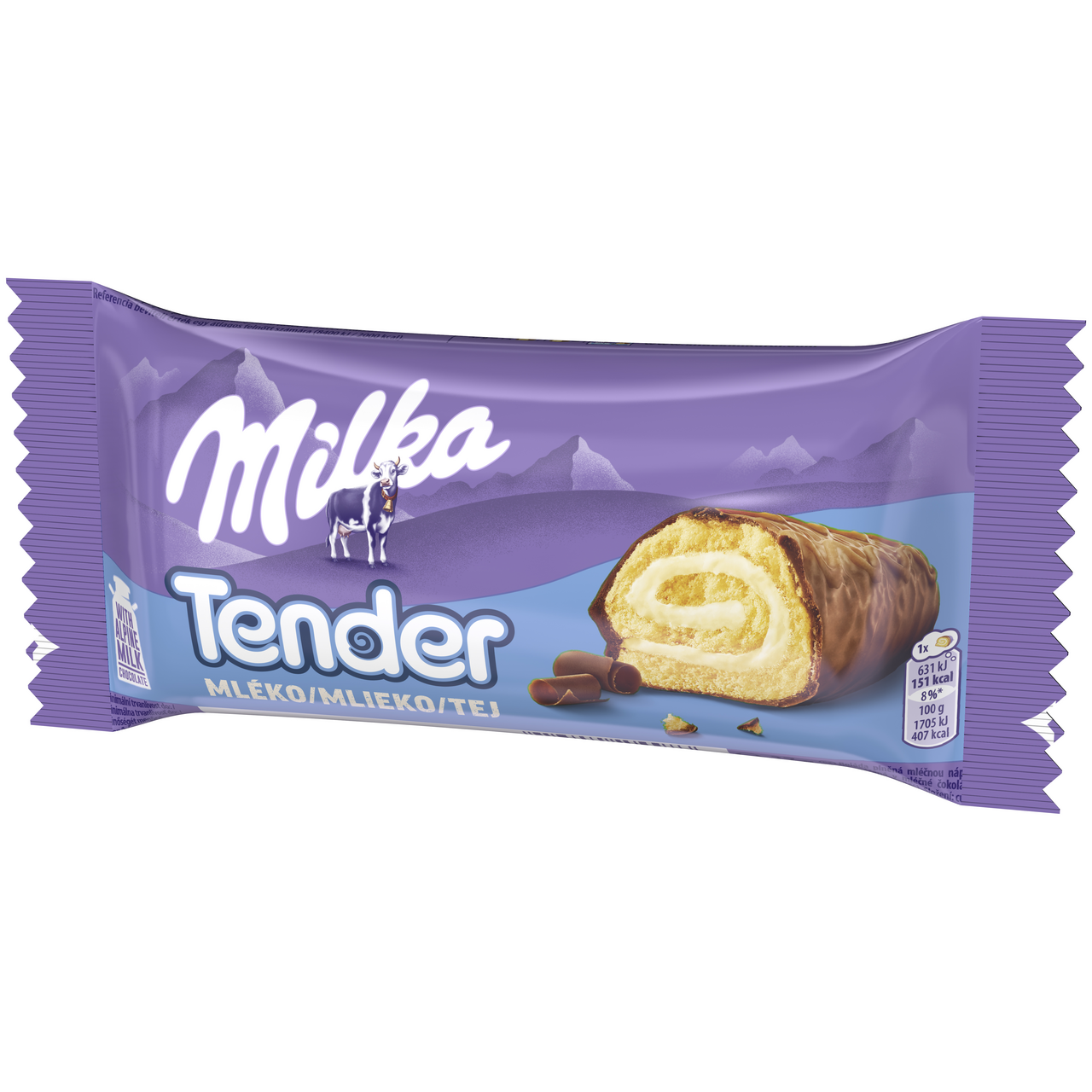 Milka Tender mléčná 21 x 37 g