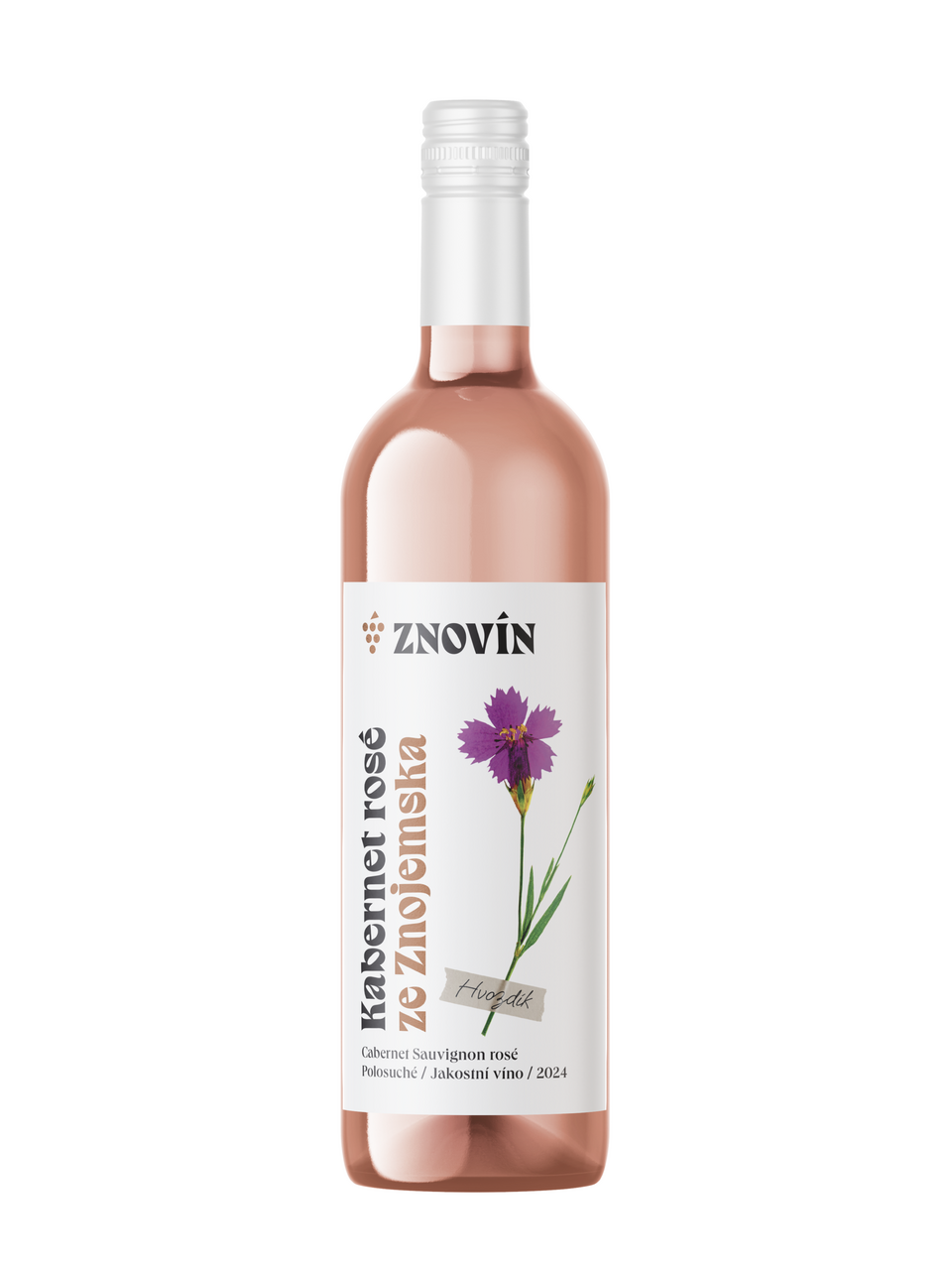 ZNOVÍN ZNOJMO Cabernet Sauvignon Rosé jakostní 6 x 750 ml