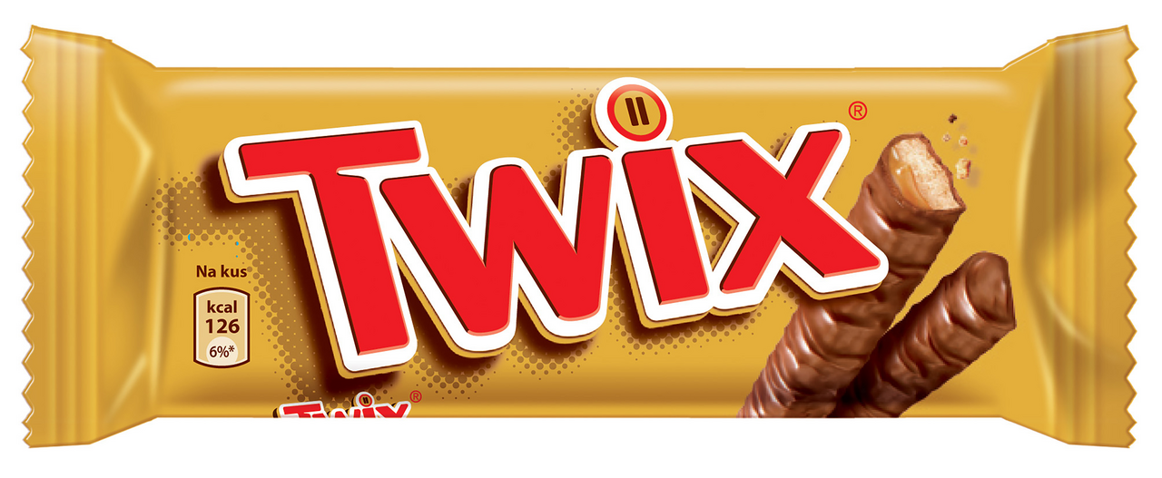 Twix tyčinka čokoládová 30 x 50 g