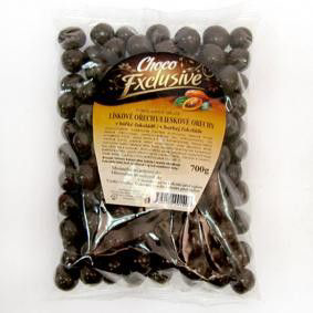 POEX Ořechy lískové v hořké čokoládě 700 g