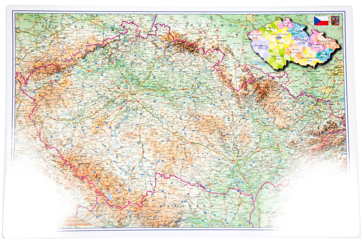 KARTON P+P Podložka na stůl ČR 1 ks