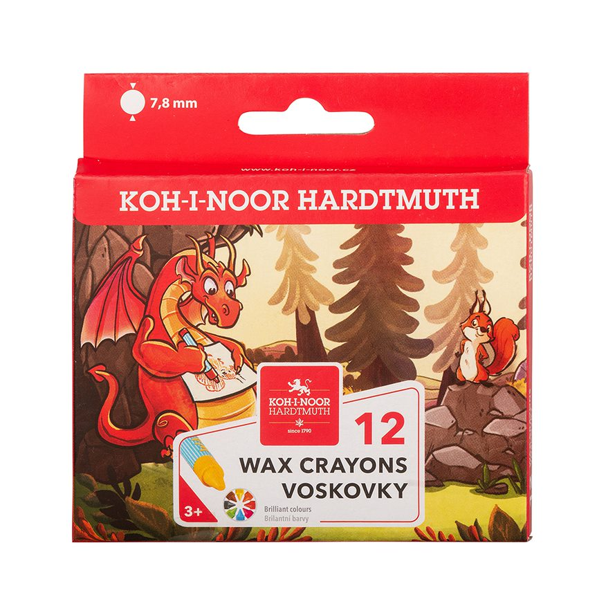 KOH-I-NOOR Voskovky 7,8 mm 12 ks