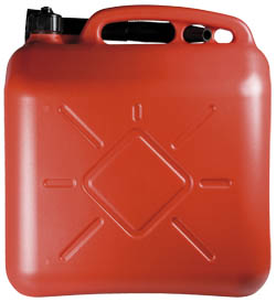 SHERON Kanystr 10 l plast červený 1 ks