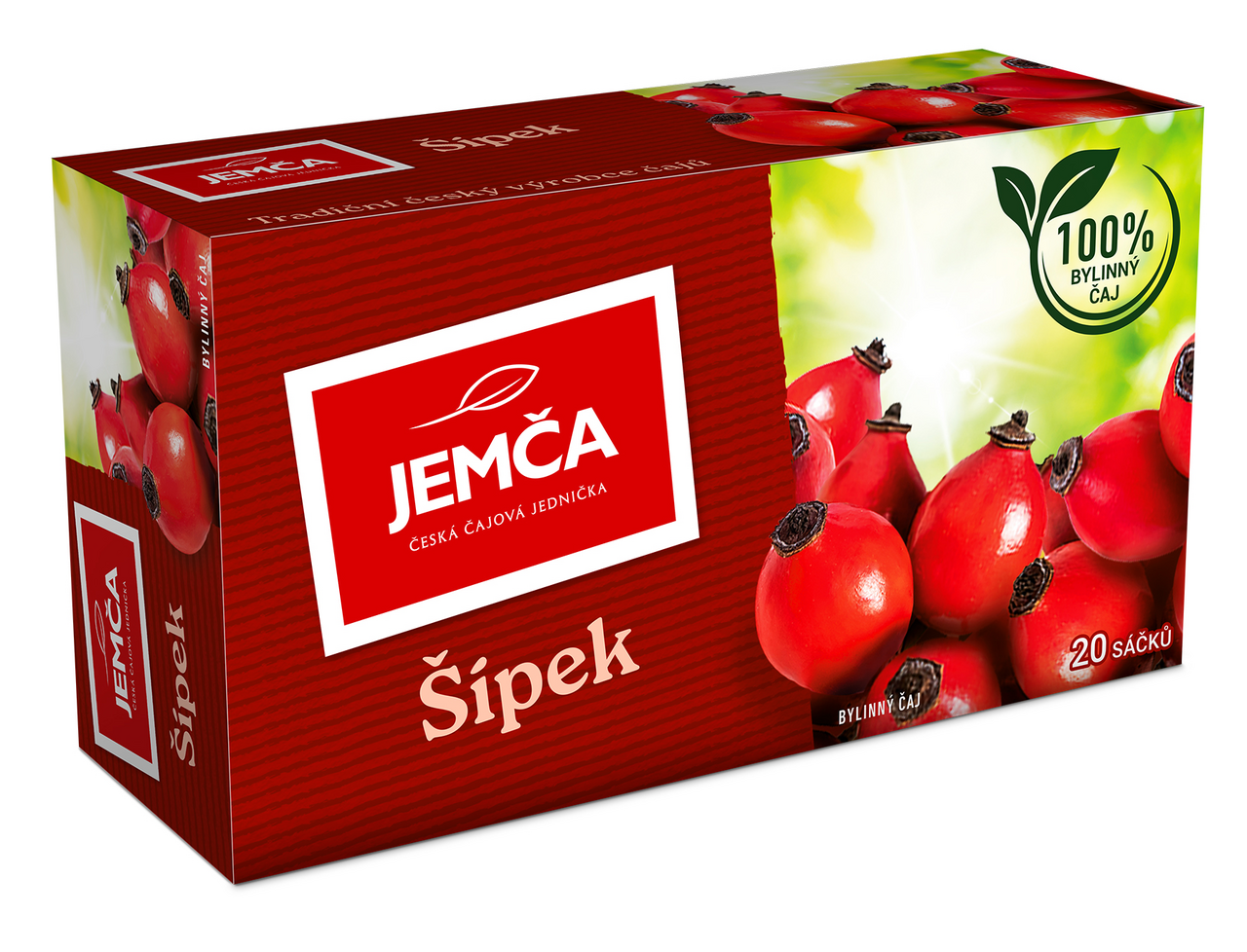 JEMČA Čaj Šípek 6 x 54 g