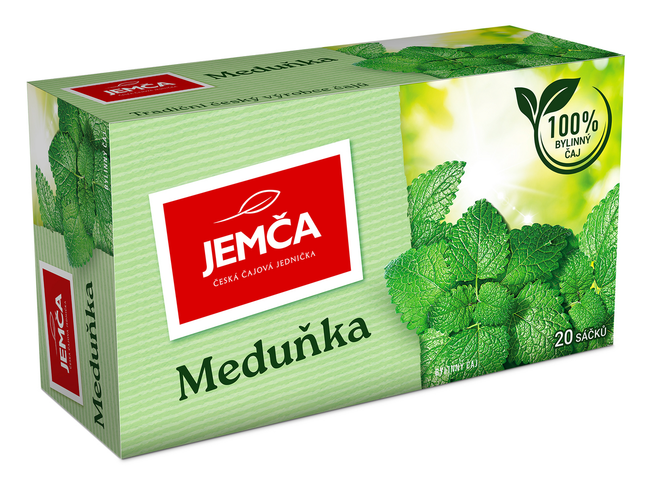 JEMČA Čaj bylinný meduňka 6 x 30 g