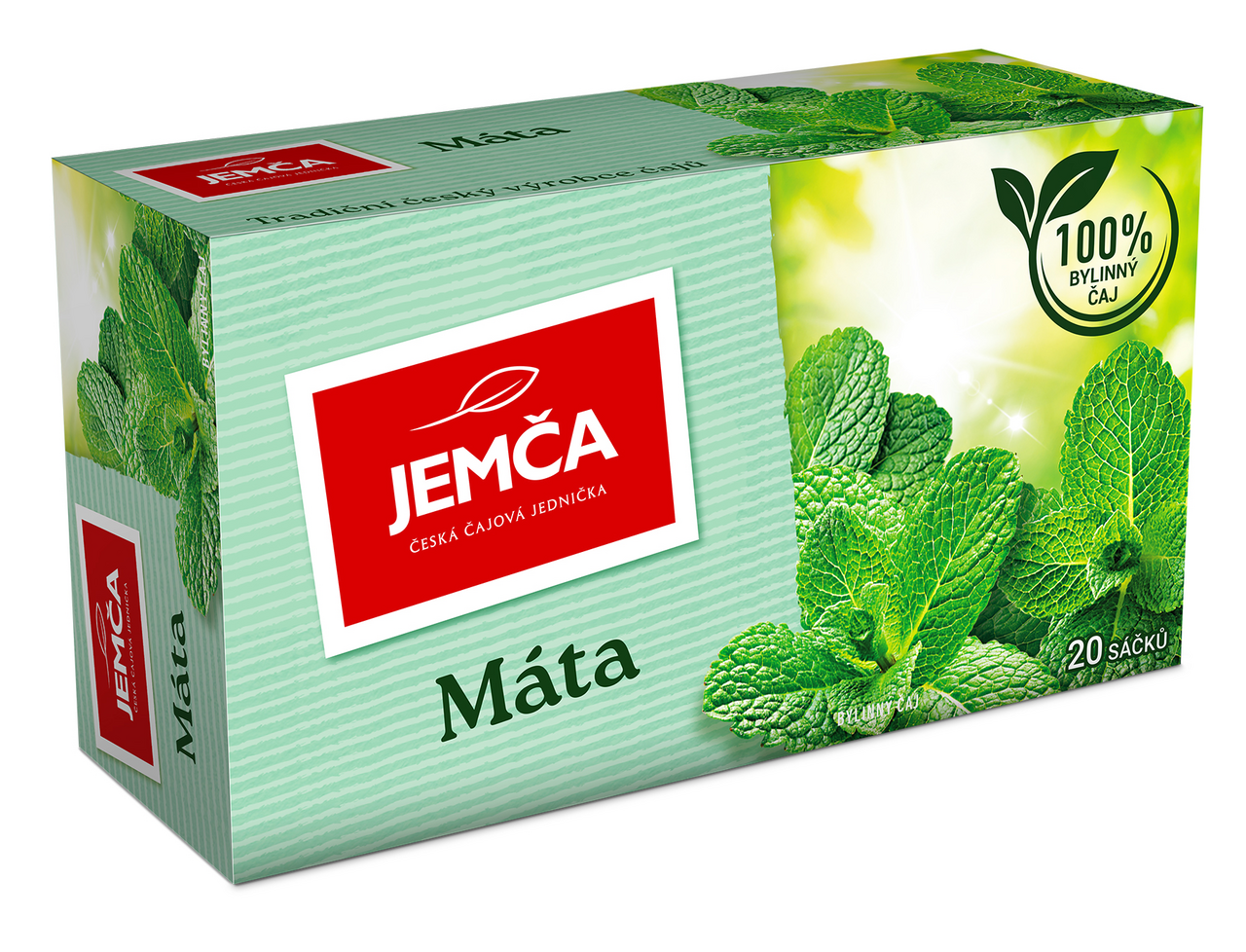 JEMČA Čaj bylinný mátový 6 x 30 g