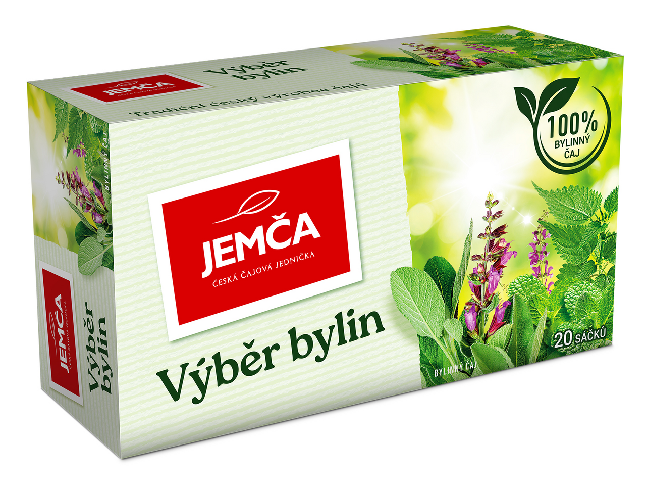 JEMČA Výběr bylin čaj bylinkový 6 x 30 g