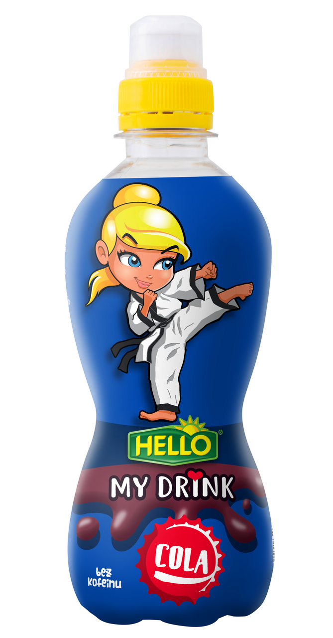 HELLO My Drink Nápoj Cola 10 x 330 ml
