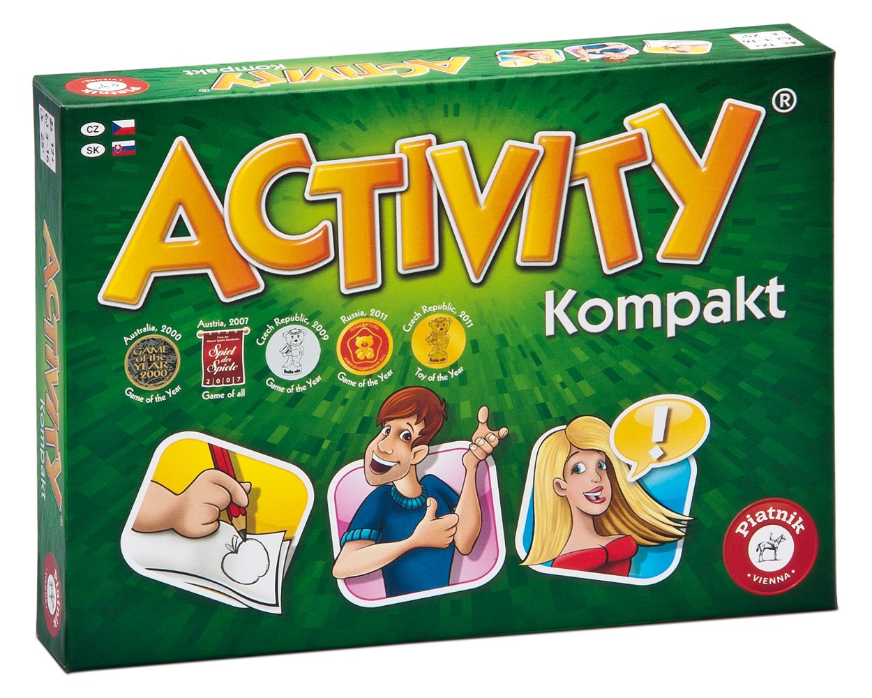 PIATNIK Activity Kompakt CZ, SK hra stolní 1 ks