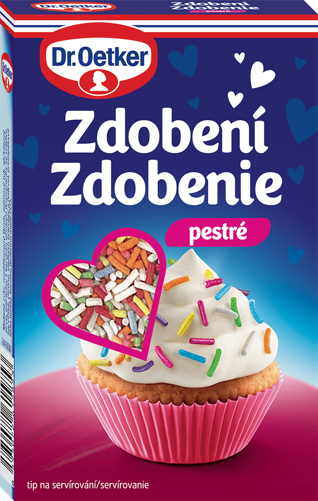 DR.O. ZDOBENÍ 80g PESTRÉ