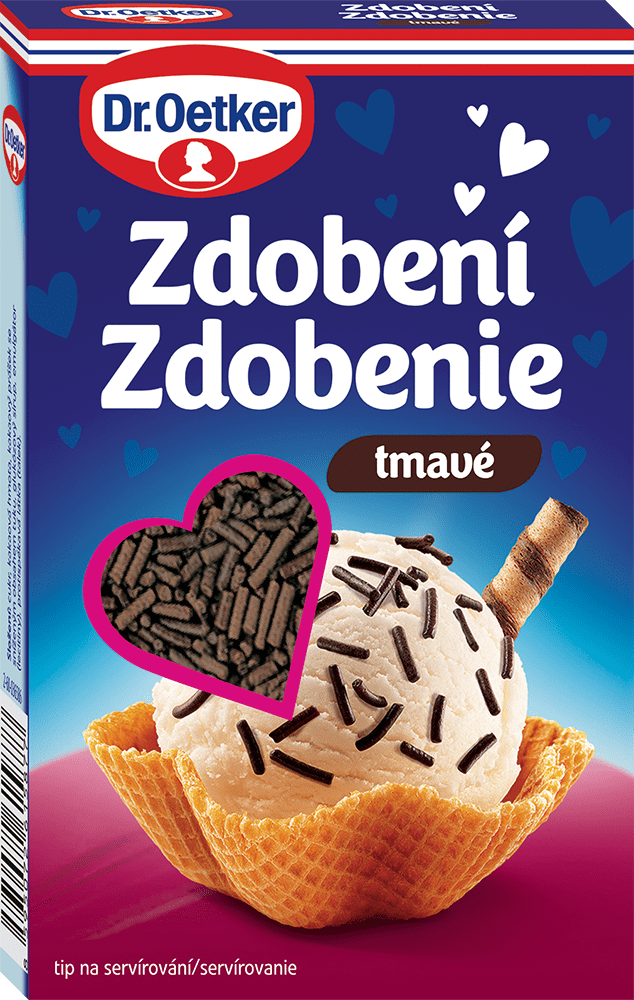 DR.O. ZDOBENÍ 80g TMAVÉ