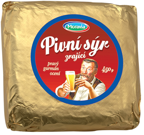 Moravia Pivní sýr chlaz. 450 g