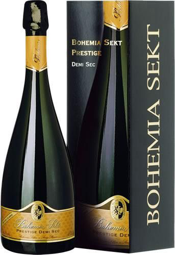 Bohemia Sekt Prestige demi sec 750 ml dárkové balení
