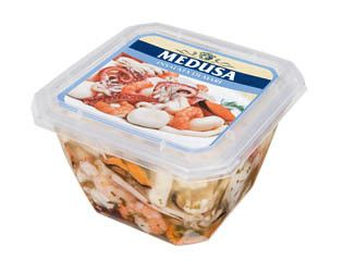 MEDUSA Salát Mořské plody (pevný podíl 130 g) chlaz. 200 g