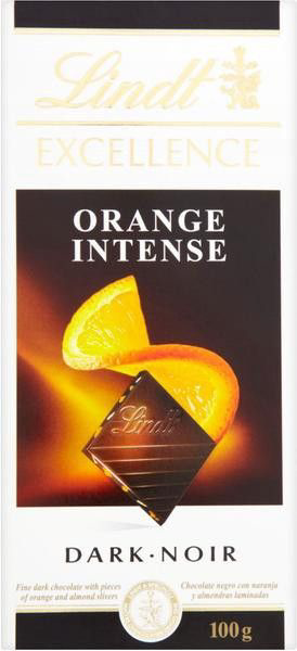 Lindt Excellence Orange Intense čokoláda 3 x 100 g