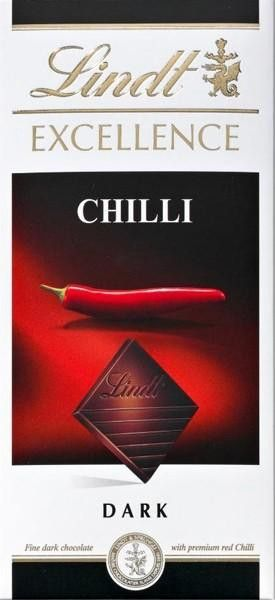 Lindt Excellence Chilli čokoláda 3 x 100 g