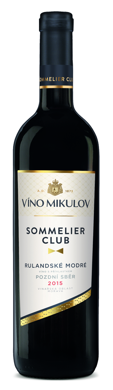 VÍNO MIKULOV Rulandské modré pozdní sběr 6 x 750 ml