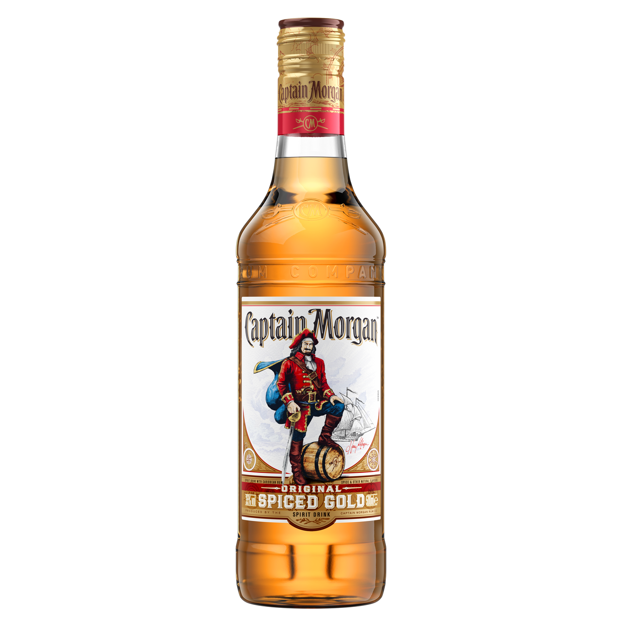 Captain Morgan Spiced 35 % 12 x 500 ml