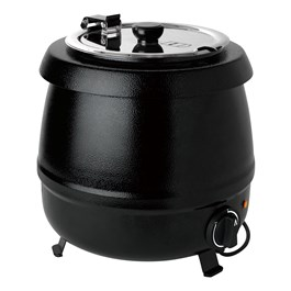 METRO PROFESSIONAL Kotlík na polévku GSK1009 9 l černý 1 ks